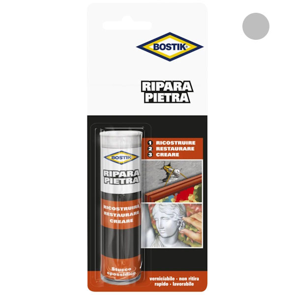 UHU Bostik Ripara Pietra Stucco Epossidico in Stick GR56 - UHU BOSTIK